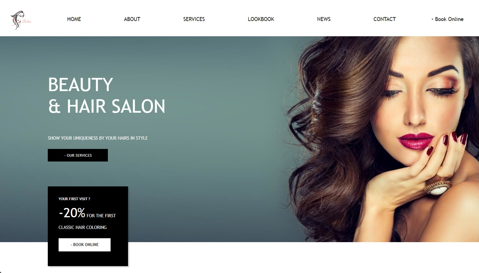 Salon Website